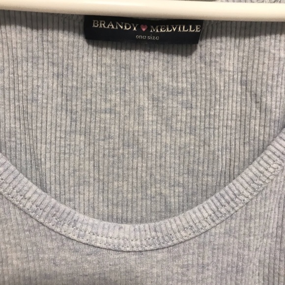 Brandy Melville Baby Blue Tank Top - Picture 2 of 3